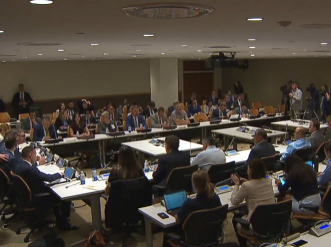 Панел дискусија у УН (Фото: Screenshot/webtv.un.org) - 