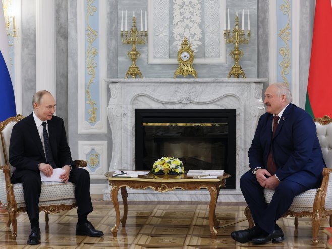 Владимир Путин и Александар Лукашенко (Фото: EPA-EFE/MIKHAIL METZEL / SPUTNIK) - 