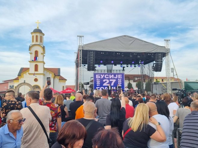 Велики концерт крајишке музике у Бусијама - Фото: РТРС