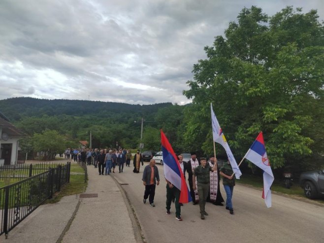 Ribnik, obilježavanje (Foto: RTRS)