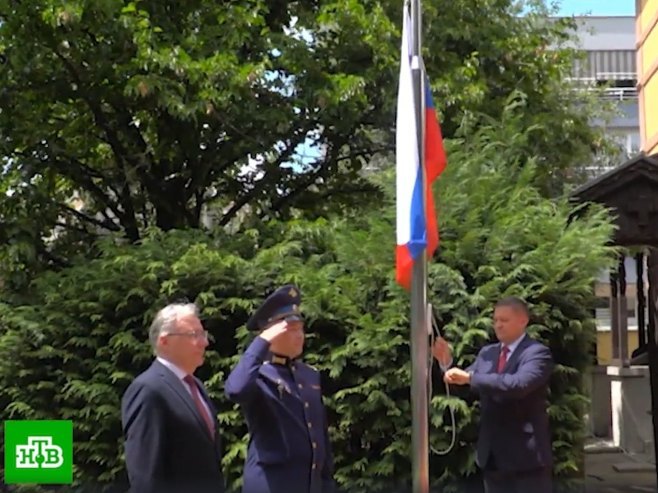 Отварање Kанцеларије Aмбасаде Русије у Бањалуци (фото: ntv.ru - screenshot) - 