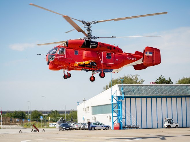 Хеликоптер за гашење пожара, Србија (Фото: TANJUG/ JADRANKA ILIĆ/ bg) - 