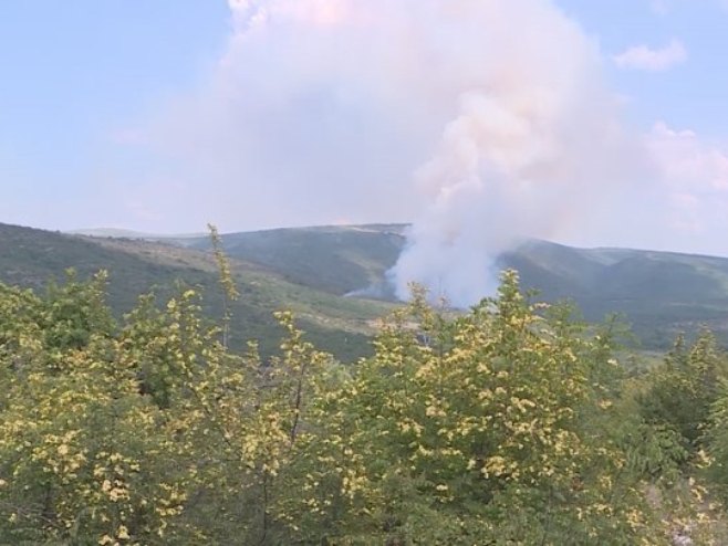 Пожар у Љубињу - Фото: РТРС