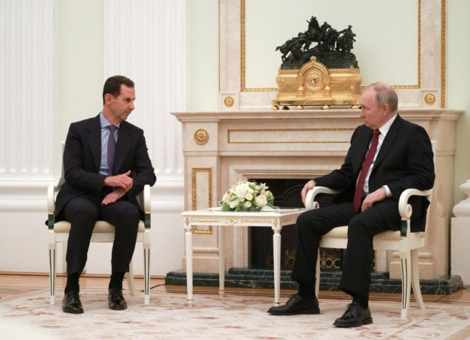 Путин и Асад (Фото: EPA-EFE/VLADIMIR GERDO / SPUTNIK / KREMLIN POOL MANDATORY CREDIT/илустрација) - 