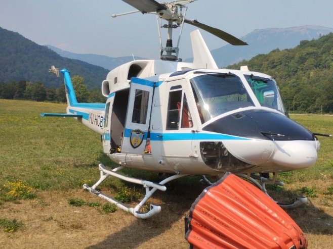 Helikopteri iz Srbije (foto: RTRS)