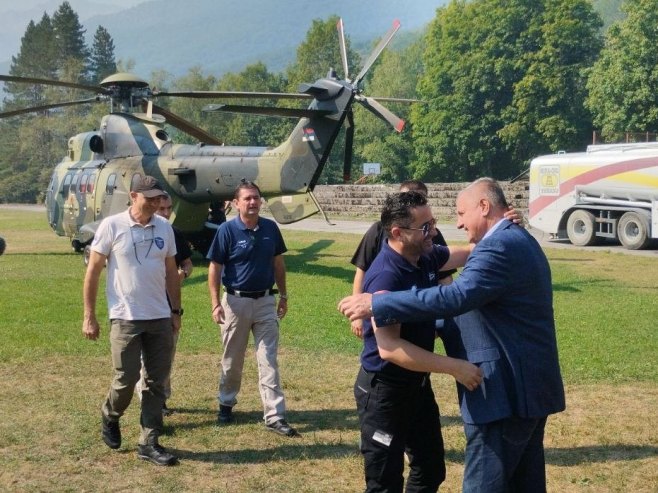 Вишковић посјетио мјесто извођења радова на изградњи дионице Тјентиште-Сутјеска