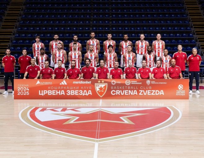 КК Црвена звезда (Фото: instagram.com/crvenazvezdakk) - 