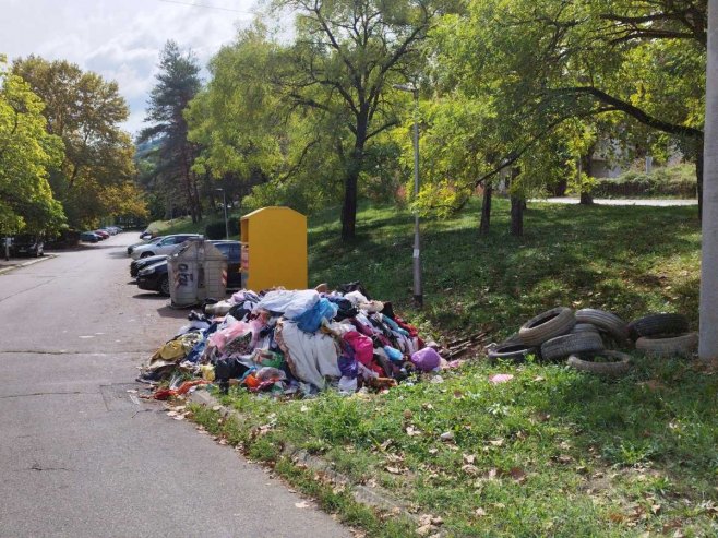 Smeće, Banjaluka (Foto: RTRS)