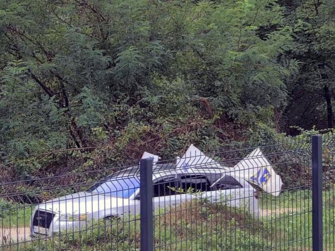 Zavidovići, ratne zastave takozvane Armije BiH (Foto: SRNA)