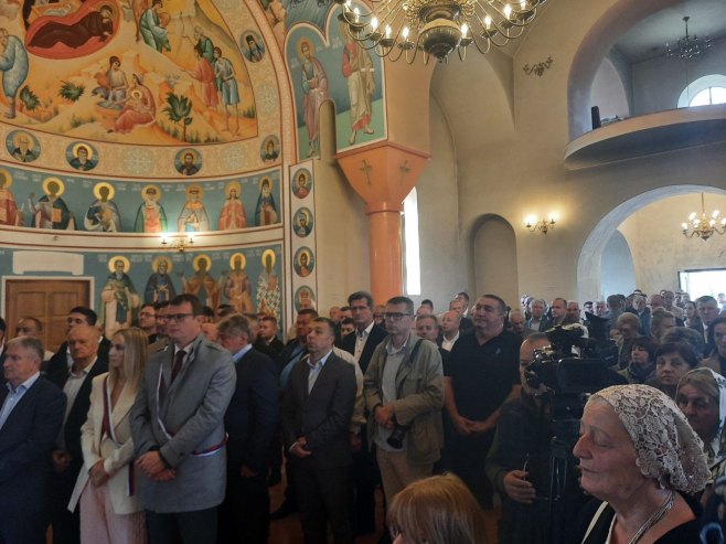 Istočno Sarajevo - liturgija (Foto: RTRS)