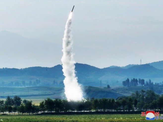 Сјеверна Кореја - тест ракете (Фото: EPA/KCNA) - 