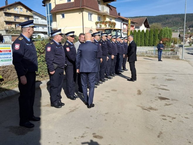 Kamen temeljac za PS Šipovo (Foto: RTRS)