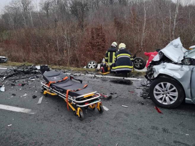 Saobraćajni udes (Foto: Radio Brčko)