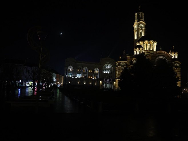 Бањалука у мраку - Фото: predsjednik.rs/DonaKatušić