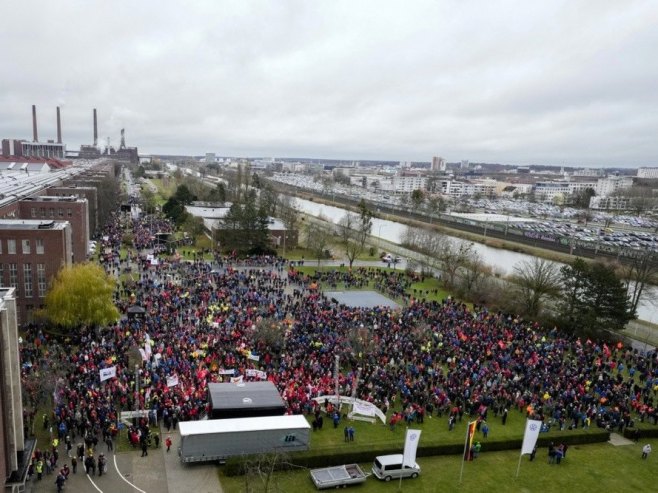 Протест у Њемачкој (Фото: EPA-EFE/Martin Meissner / POOL) - 