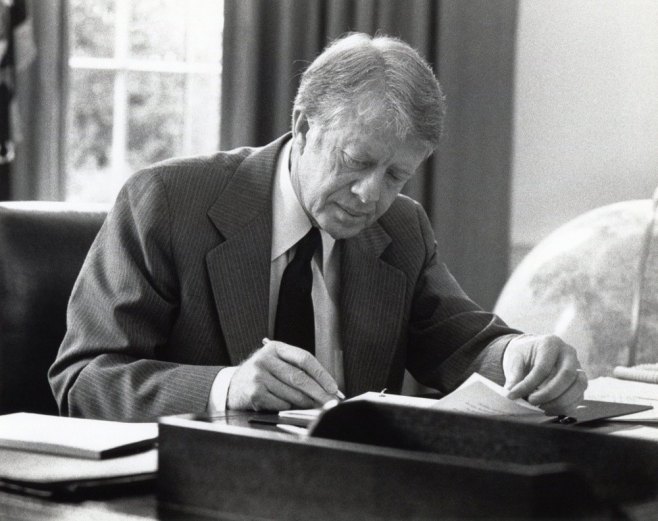 Џими Картер (Фото: EPA/WHITE HOUSE PHOTOGRAPHER / JIMMY CARTER LIBRARY / HANDOUT) - 