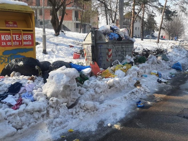 Бањалука, смеће - Фото: РТРС