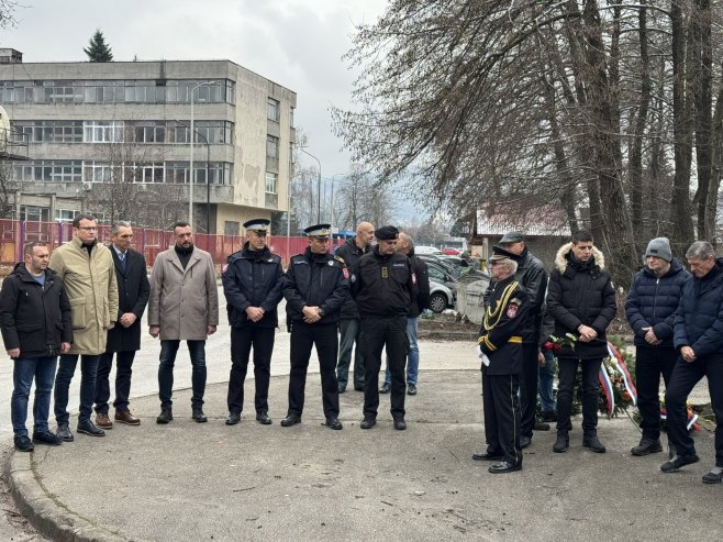 Pomen Zoranu Cvijetiću (foto: RTRS)