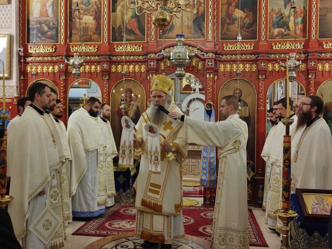 Mitropolit Fotije u Tuzli (Foto: RTRS)