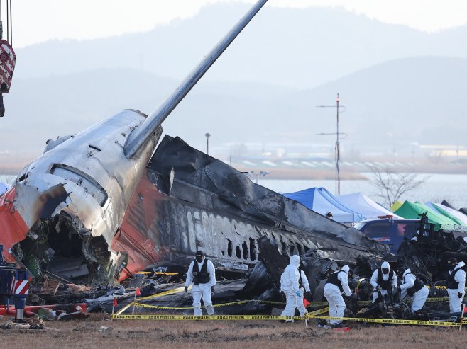 Авионска несрећа (Фото: EPA-EFE/YONHAP SOUTH KOREA OUT/илустрација) - 