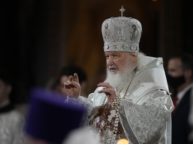 Патријарх Кирил (Фото: EPA-EFE/ALEXANDER ZEMLIANICHENKO / POOL) - 