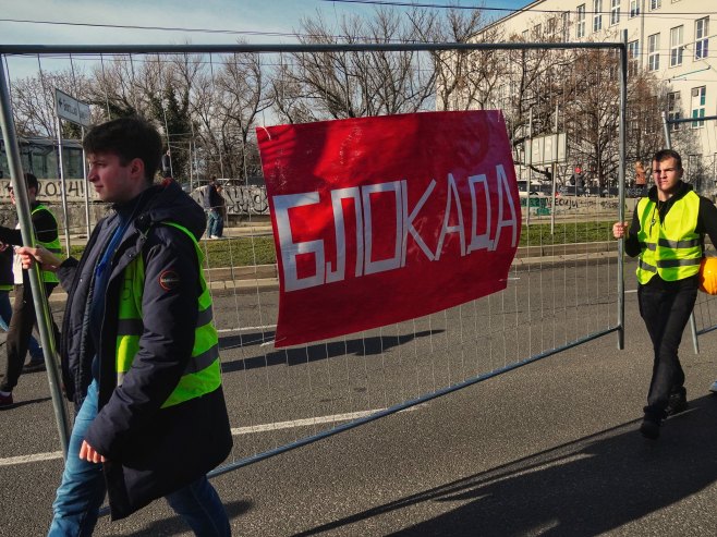 Протести у Србији (Фото: TANJUG/ VLADIMIR ŠPORČIĆ/ bg) - 