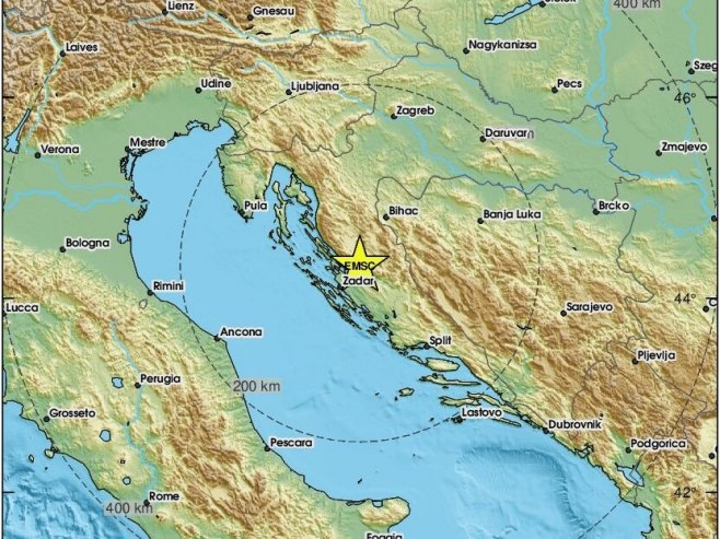 Снажан земљотрес код Задра, осјетио се и у Српској и региону (ФОТО)