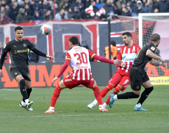 Crvena zvezda - Partizan (Foto: TANJUG/ RADE PRELIĆ) 