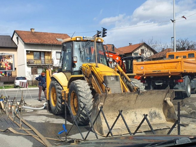 Радови Водовода на транзиту - Фото: РТРС