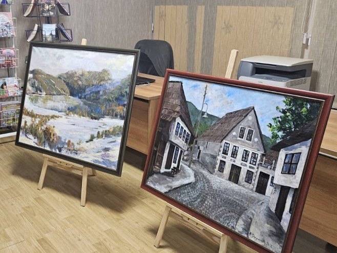 Мркоњић Град: Отворена изложба слика "Изокола" Мркоњић Град: Отворена изложба слика "Изокола"