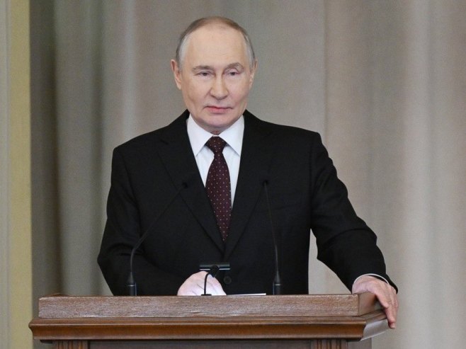 Путин: Русија се бори за своју будућност, истину и правду Путин: Русија се бори за своју будућност, истину и правду